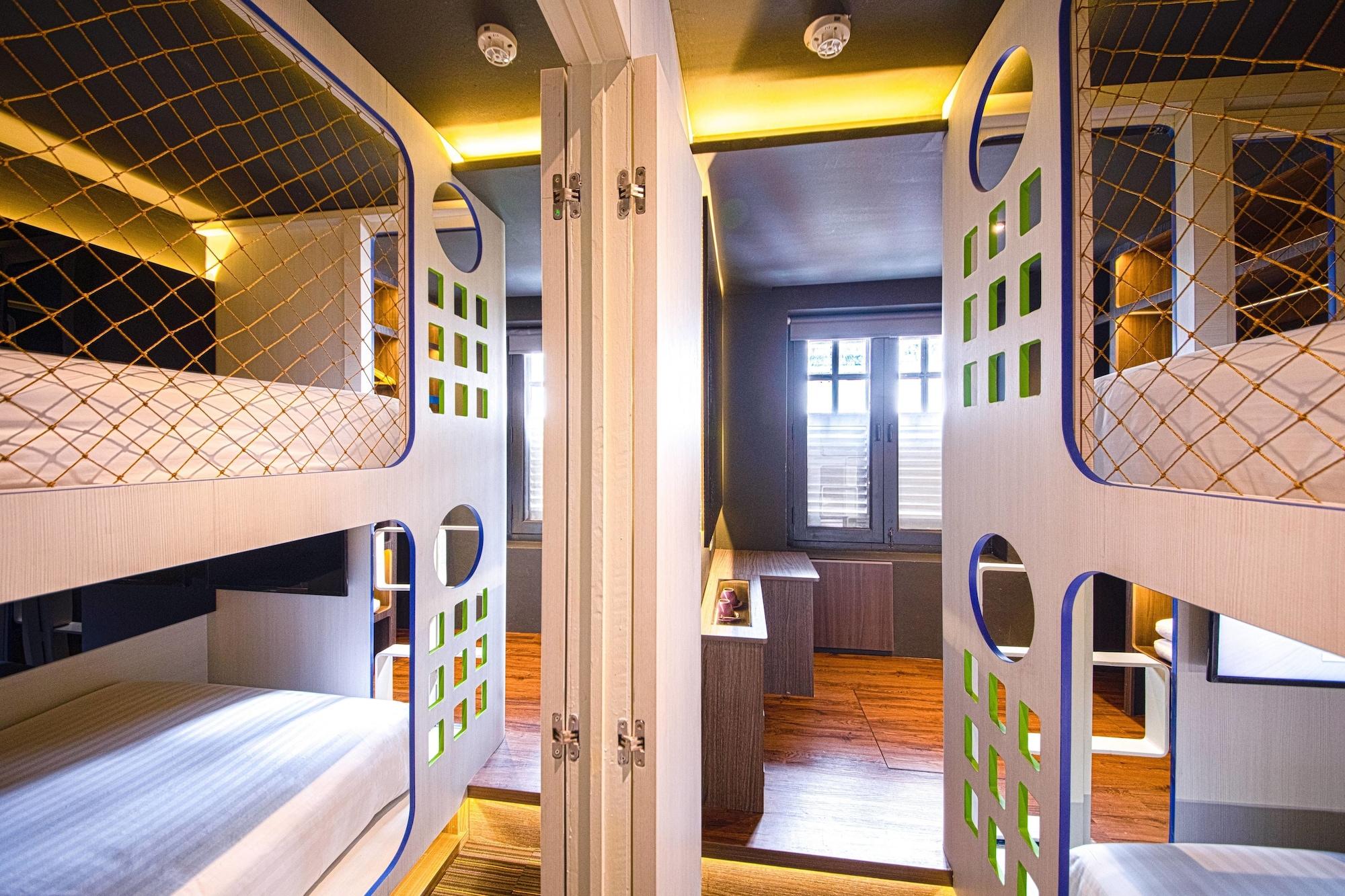 סינגפור Cube Family Boutique Capsule Hotel At Chinatown מראה חיצוני תמונה