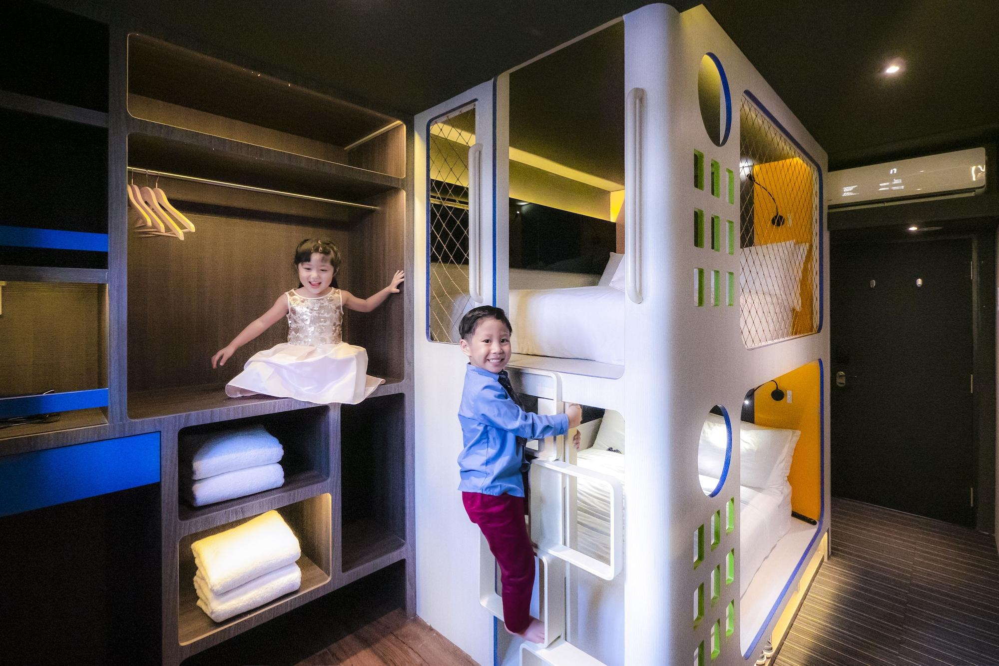 סינגפור Cube Family Boutique Capsule Hotel At Chinatown מראה חיצוני תמונה