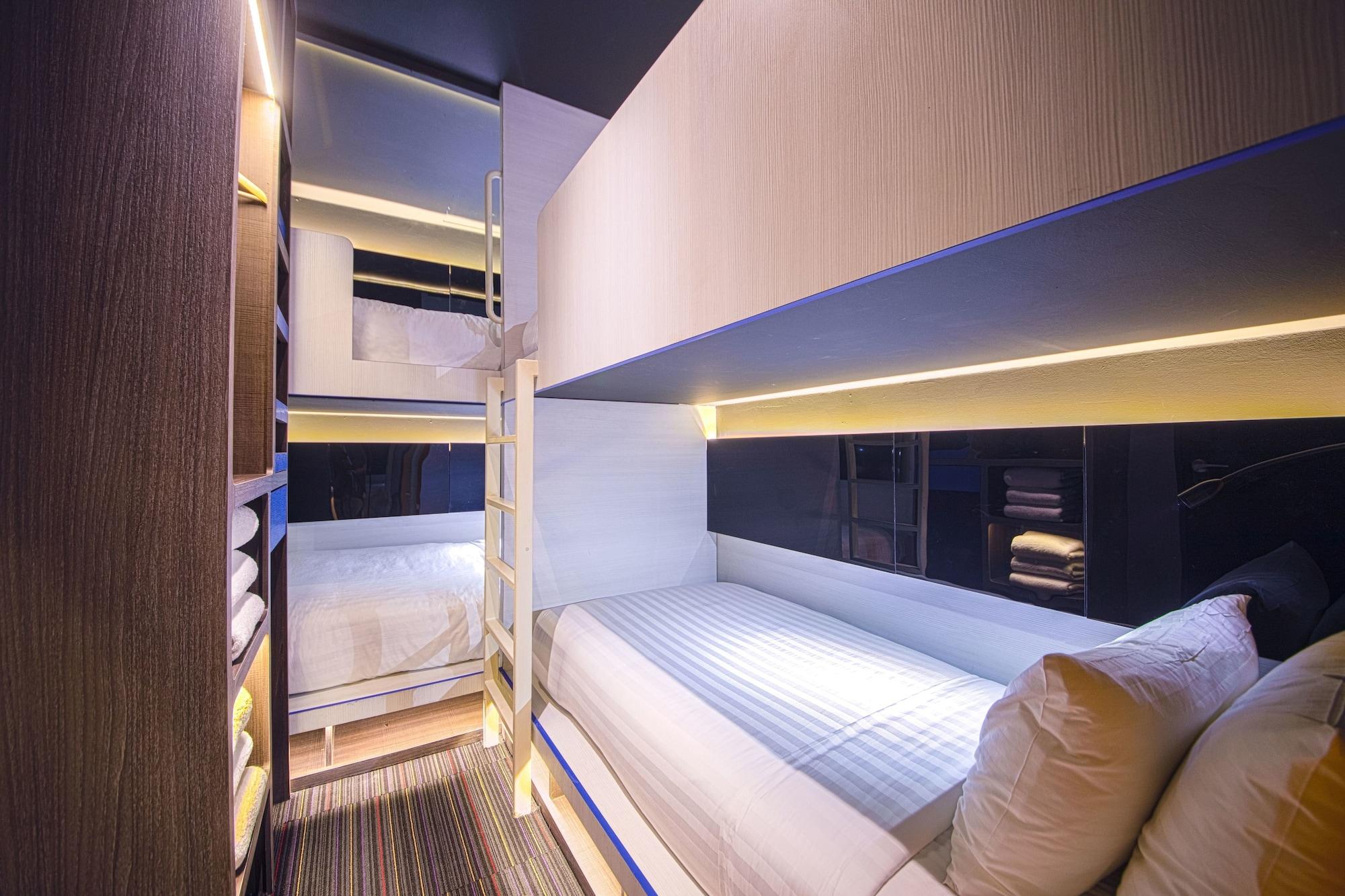 סינגפור Cube Family Boutique Capsule Hotel At Chinatown מראה חיצוני תמונה