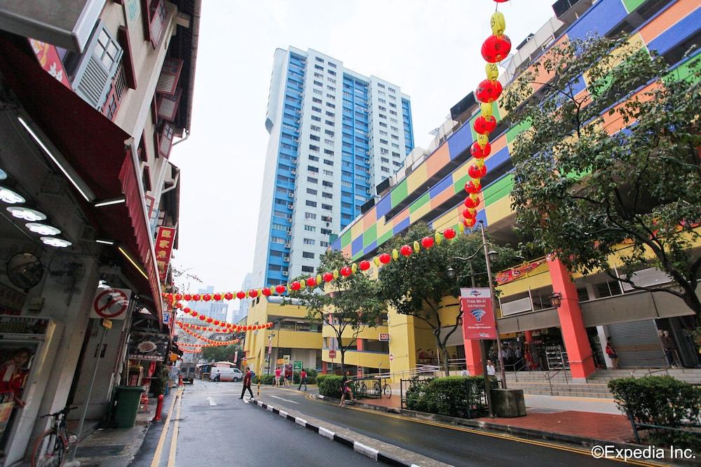 סינגפור Cube Family Boutique Capsule Hotel At Chinatown מראה חיצוני תמונה