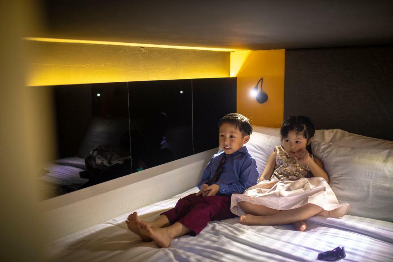 סינגפור Cube Family Boutique Capsule Hotel At Chinatown מראה חיצוני תמונה